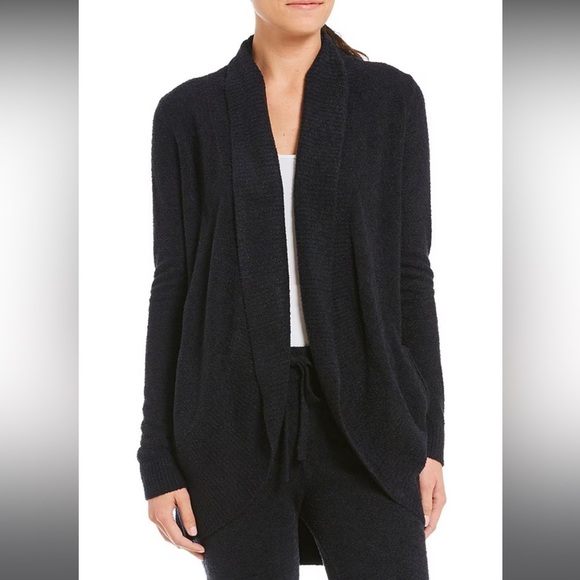 NWOT. Barefoot Dreams Cozychic light cardigan sweater - Picture 2 of 13